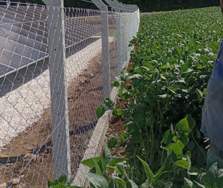 Cerca de tela instalada pela Telinco Telas
